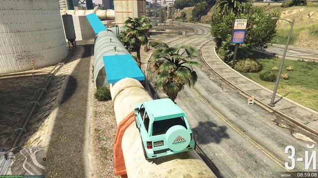 MAIBATSU MONSTROCITI паркур в  GTA V OnLine