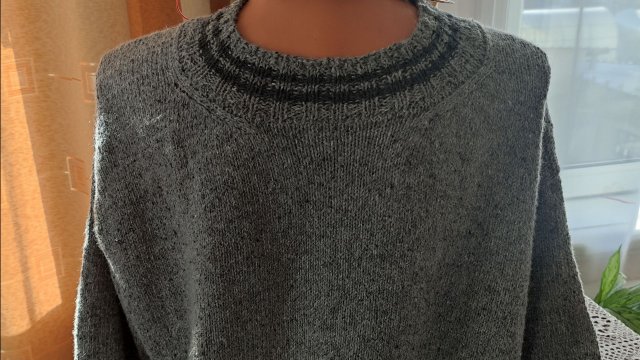 ОДНА ГОТОВАЯ РАБОТА/ ДЖЕМПЕР МУЖСКОЙ/ ПРОДВИГАЮ ПРОЕКТЫ