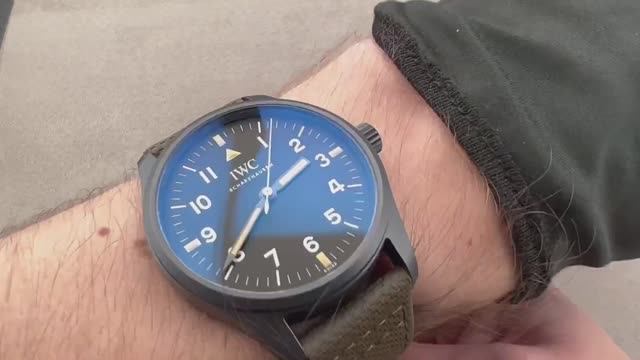 Обзор Часов IWC Pilot's Watch Mark XVIII Для HODINKEE IW3248-01