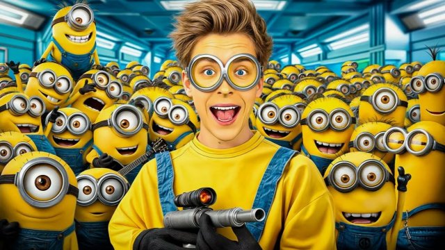 ВЛАД А4 - МИНЬОНЫ в Реальной Жизни ! А4