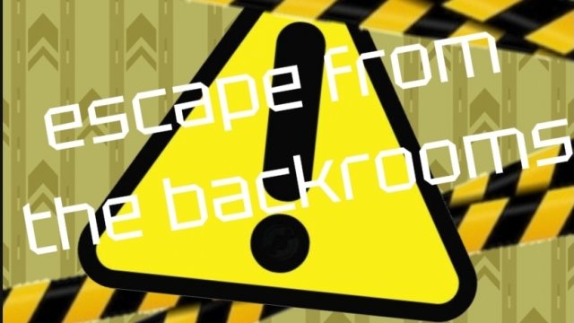 показываю игру escape from the backrooms, это игра в бета тесте(читай описание)