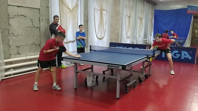 Карягин Матвей (ФНТР: 17. RTTF: 257) vs Олезов Василий (RTTF: 175)