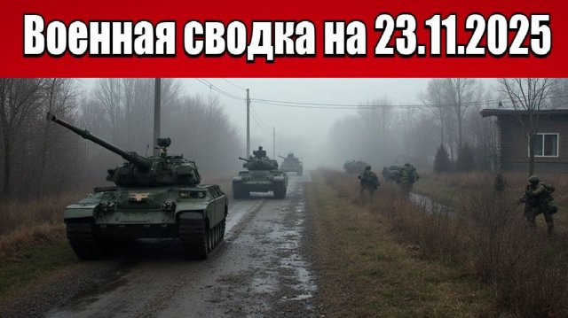 «Запорожский котёл закипел: Танки РФ начали штурм Новоданиловки!»: Военная сводка на 23.11.2025
