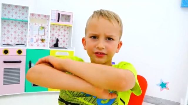 Ники и Влад! Веселые челленджи и истории для детей!