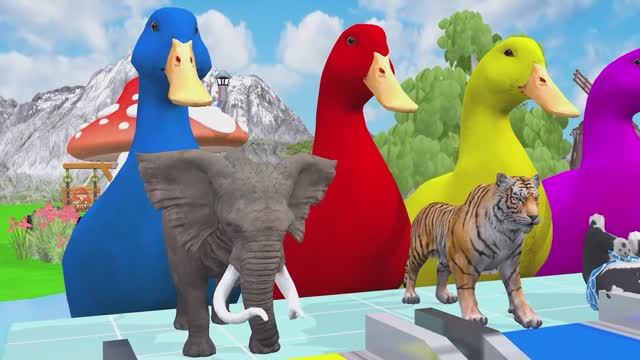 МУЛЬТИКИ ДЛЯ МАЛЫШЕЙ. Вместе изучаем зверей: смотри яркие мультики.