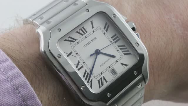 Cartier Santos Large Steel SmartLink & QuickSwitch WSSA0009