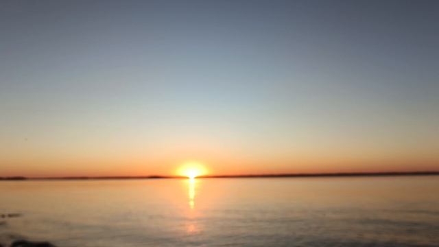 Закат на Волге