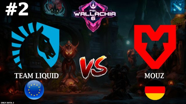 ТАКОГО ГЕРОЯ В МИД НЕ БЫЛО БОЛЬШЕ ГОДА | Mouz vs Liquid #2 (BO3) PGL Wallachia S6