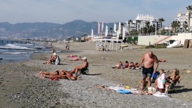 23 ноября +26° НА МОРЕ. ТУРЦИЯ 2025. #türkiye2025 #alanya #mahmutlar