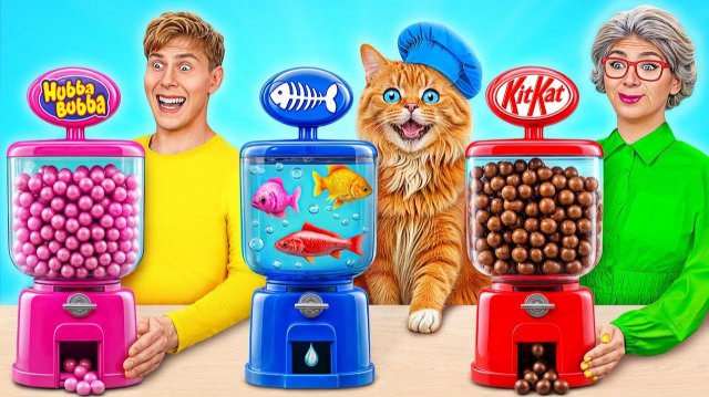 СМОТРИМ НОВЫЙ ЧЕЛЛЕНДЖ Я ПРОТИВ БАБУШКИ. ПЛЮШЕВЫЙ ЕНОТ СЁМА