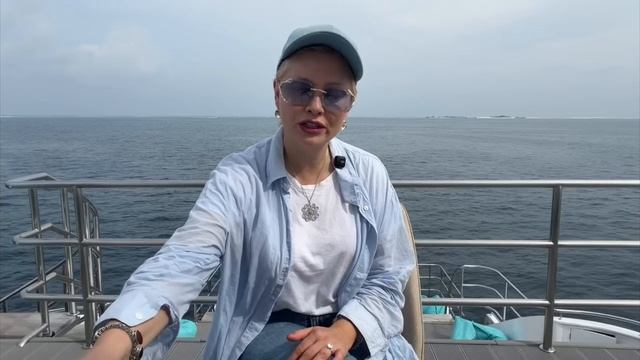 Га яхте на Мальдивах по островам с дельфинами.Эйфирчик 🧁