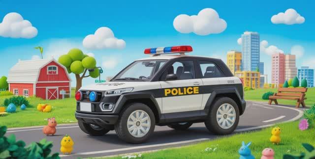 Радужные машинки мультик