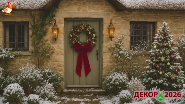 Как украсить дом и елку к Новому Году 2026 фото идеи для вдохновения 🎍🎄🎅🏼 (23)