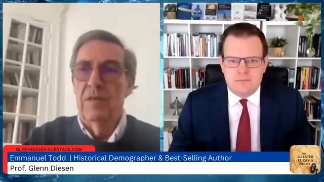 Эммануэль Тодд - Третье предсказание (два сбылись) поражение Запада - это не победа России, 23.11