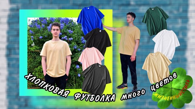 ХЛОПКОВАЯ🟠ФУТБОЛКА  Арт: ALI1515079196