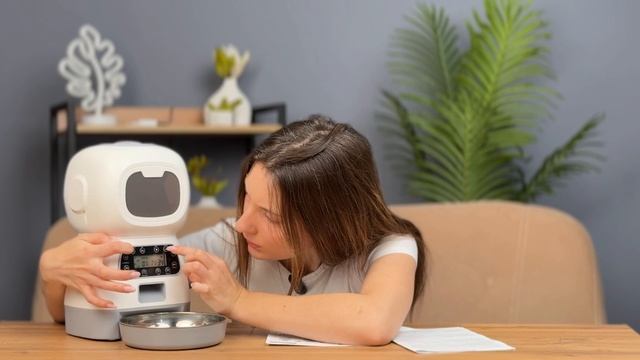 Автоматическая кормушка для кошек и собак