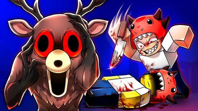 Новая версия истории в игре 99 ночей в лесу! Анимация Роблокс