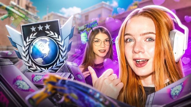 ДЕВЧАЧЬИ НАПАРНИКИ но ИГРАЕМ ТОЛЬКО С ДРОПОМ ИЗ НОВОГО PREY КЕЙСА в STANDOFF 2