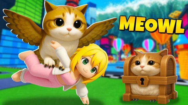 МЯУЛ НОВЫЙ Брейнрот в БРЕЙНРОТ ЦУНАМИ / Brainrot Tsunami Роблокс !