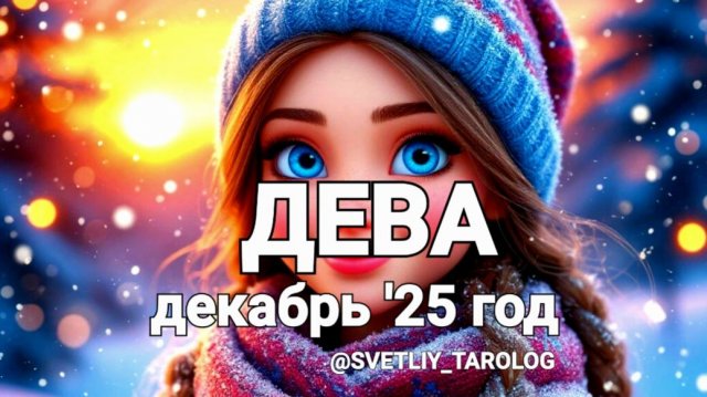 ♍️ ДЕВА. ДЕКАБРЬ 2025 год 🔮