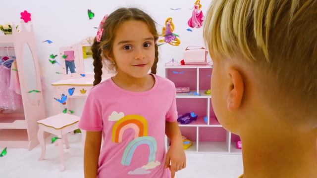 Влад и Никита Челлендж с арбузом и мороженым для детей