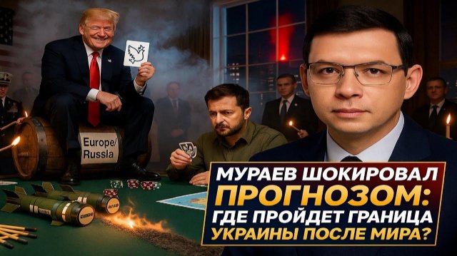 ШОК! Мураев назвал прогноз: где пройдёт граница Украины после мира — ответ удивил всех #Мураев
