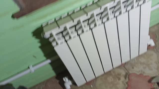 Полностью провёл воду в сан узел . Теперь осталось провести отопление .