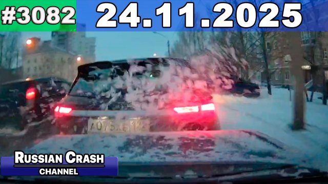 ДТП. Подборка на видеорегистратор за 24.11.2025 Ноябрь 2025