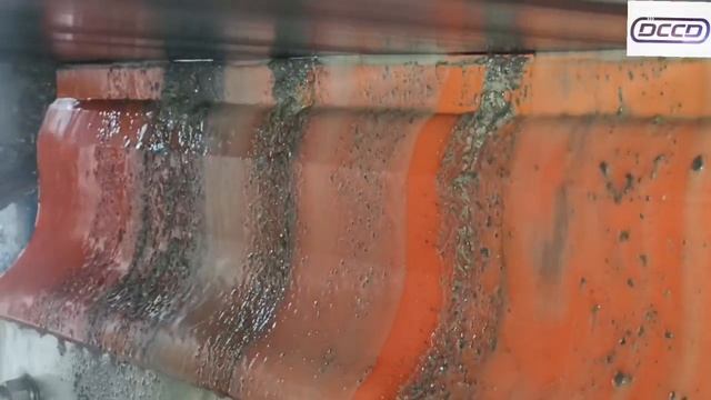 Очиститель конвейерных лент DCCD в действии! 🎥