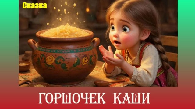 Горшочек каши. Мультик