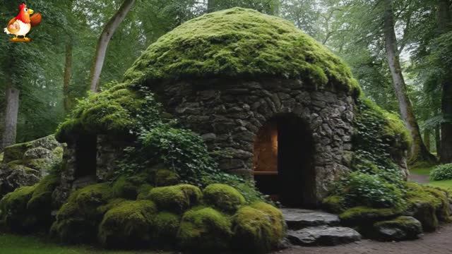 Сказочный дом мечты – 3D идея для вдохновения с планировкой и интерьером 🏡🏚️🏠 вариант (464)