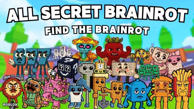 прохожу find the brainrot 1 часть