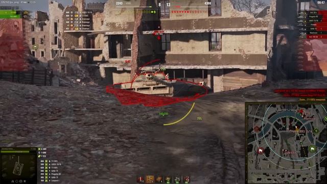 [Fermani wot] T110E5 — 130 ХП, ноль страха, максимум урона! Колобанов на тоненького