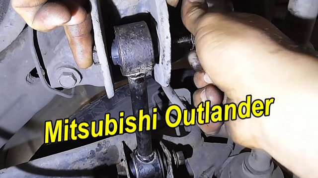 Mitsubishi Outlander: Ремонт заднего поперечного рычага — замена сайлентблоков