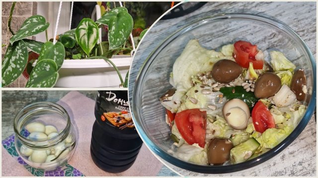 Процесс пошёл! 🌿 Случайно повезло 🌸🎁 Деликатес из перепелиных яиц.