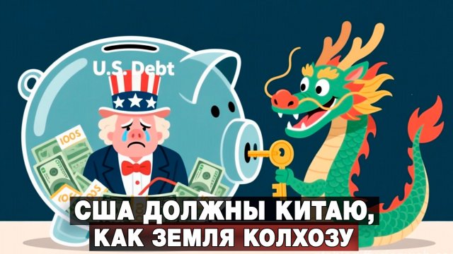 США должны Китаю, как земля колхозу
