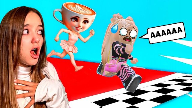 УБЕГАЮ ОТ ЗЛОЙ БАЛЕРИНЫ КАПУЧИНЫ В РОБЛОКС! ИТАЛЬЯНСКИЕ МЕМЫ НАШЛИ КВИНКУ