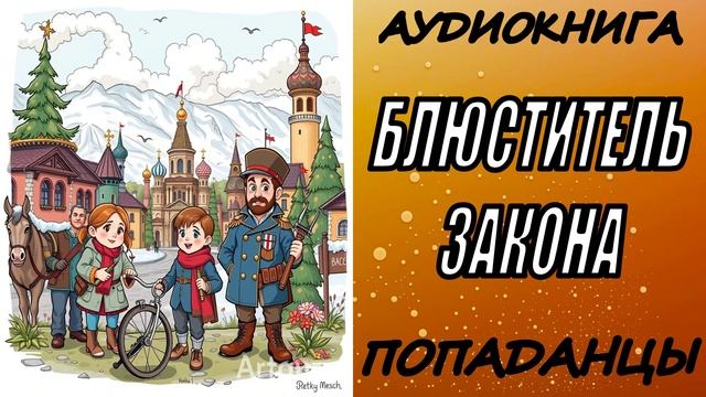 АУДИОКНИГА. ПОПАДАНЦЫ "БЛЮСТИТЕЛЬ ЗАКОНА" 1 КНИГА