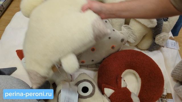 Неописуемая милота: Декоративные подушки-игрушки из 100% шерсти, которые покорят ваше сердце!