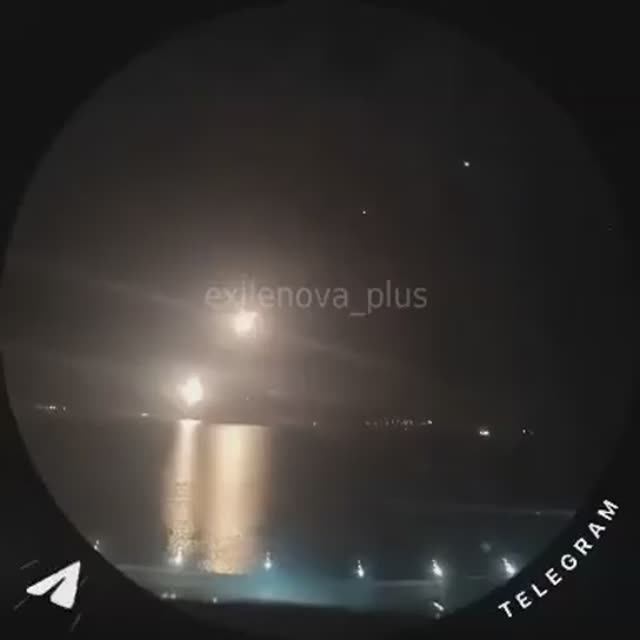 Ночные пуски "Калибров" кораблями ЧФ по Украине.