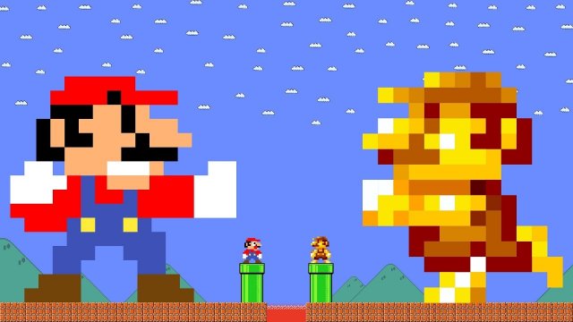 🥇Марио неожиданно открывает золотой скин!