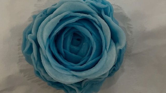 цветы из ватных дисков номер 2.