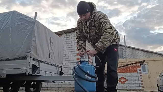 Тест пескоструйного аппарата