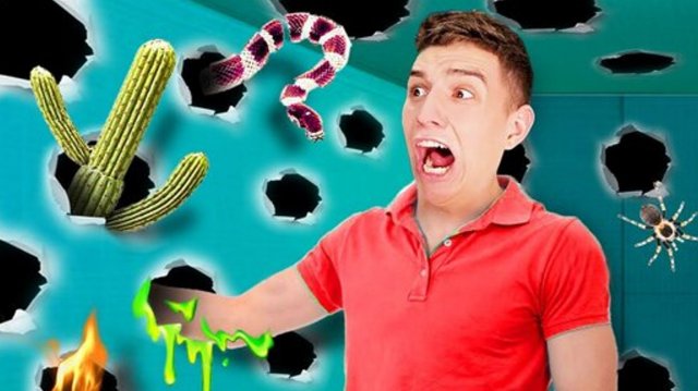 ВЛАД А4 -100 ЖУТКИХ ДЫРОК и только ОДНА ЧТОБЫ СБЕЖАТЬ ! А4