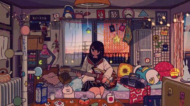 Вечернее настроение 🎸 Рабочий CHILL LOFI HIP HOP Radio  для творчества и уюта
