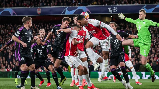 Арсенал - Бавария. Обзор матча.