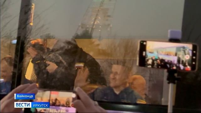 Уникальные кадры только что «Вести-Иркутск» получили с Байконура