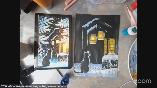 Рисуем с Александрой Абросимовой