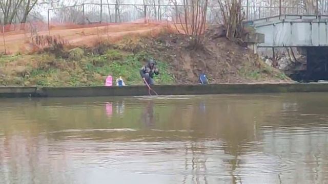 Поимка с дамбы