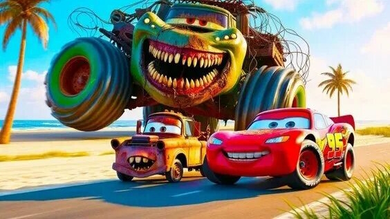 МУЛЬТИКИ ПРО МАШИНКИ 🚗 МОЛНИЯ МАКВИН И ГОРОД СКОРОСТИ. ТУРБО МАШИНКИ УСТРАИВАЮТ ГОНКИ 🏎️🏎️🏎️